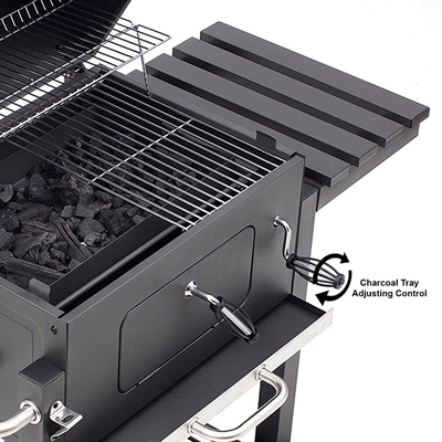 115cmx46cm Black Portable Outdoor Cooking Grills For Barbecue Stove