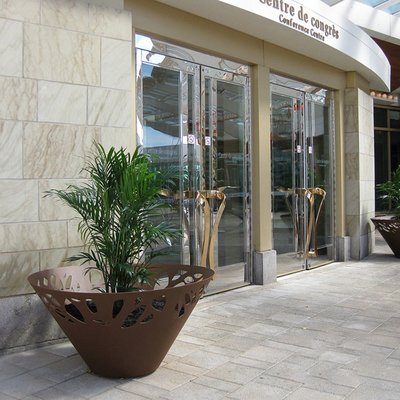 1000mm Gnee Garden Outdoor Metal Planter For Tree And Flower