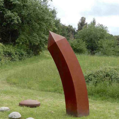 Gnee Garden Vintage Outdoor Rusty Metal Garden Abstract Sculptures Customizable