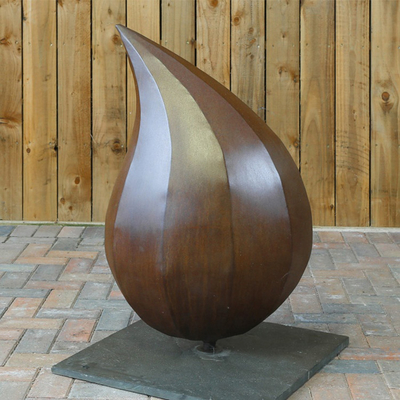 3mm Thickness Unique Corten Steel Sculpture Metal Yard Art Sculpture