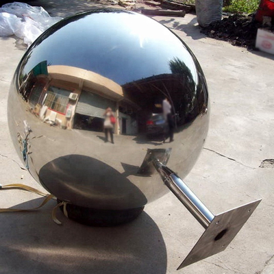 Outdoor  Ball Shape Metal Ball Garden Sculpture OEM ODM Welcome