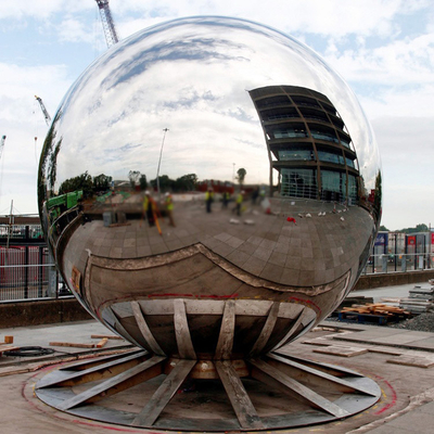 Outdoor  Ball Shape Metal Ball Garden Sculpture OEM ODM Welcome