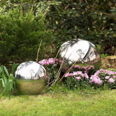 Outdoor  Ball Shape Metal Ball Garden Sculpture OEM ODM Welcome
