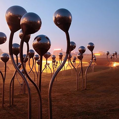 SGS Certified 316 Stainless Steel Sculpture Outdoor Unique