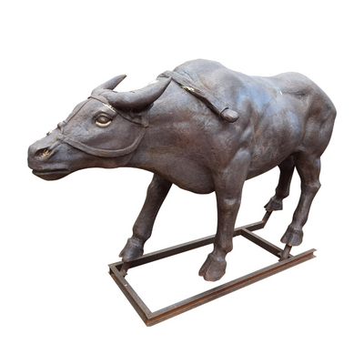 Gnee Garden 200cm Antique Bronze Garden Statues Traditional Designed