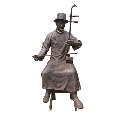 Gnee Garden 200cm Antique Bronze Garden Statues Traditional Designed