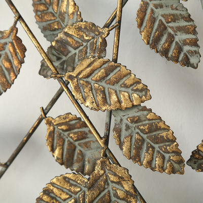 125cm Nordic Gold Metal Wall Art Decor Metal Tree Wall Art For Home