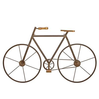 Gnee Garden 47'' Metal Wall Art Decor Cycle Wall Hanging Decor Lightweight