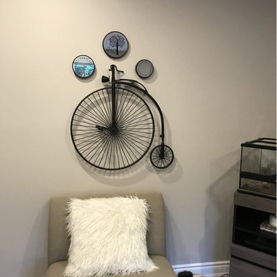 30 Inch Pendant Metal Wall Art Decor Customizable Wall Hanging