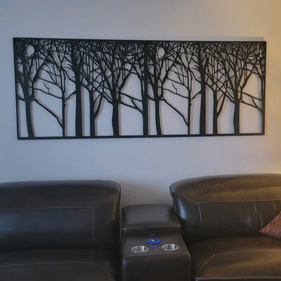 29x38 Inch Tree Of Life Artwork Metal Laser Cut For Garden